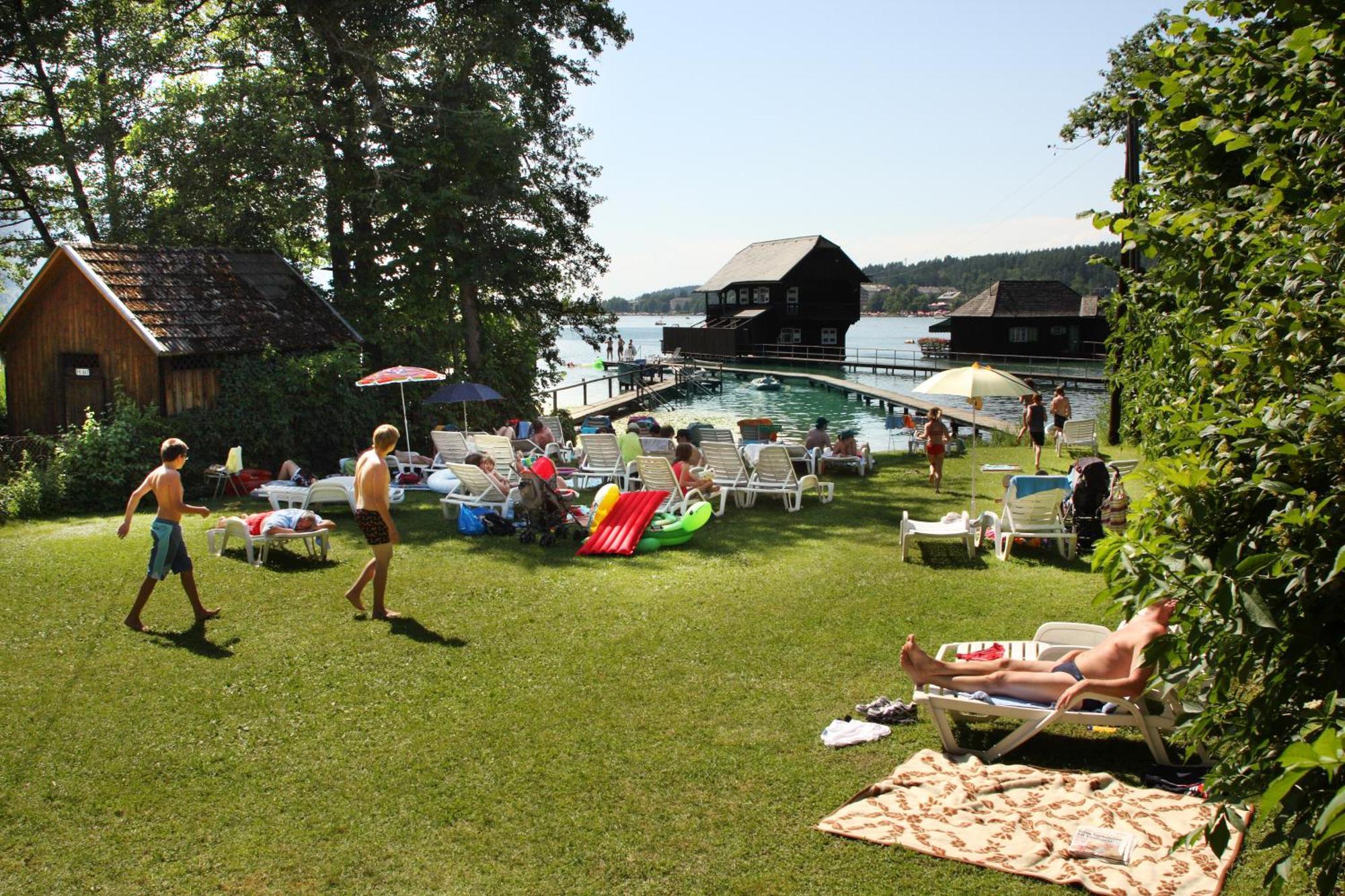 Ferienwohnungen Jacqueline Sankt Kanzian am Klopeiner See Exterior foto